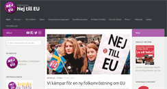 Desktop Screenshot of nejtilleu.se